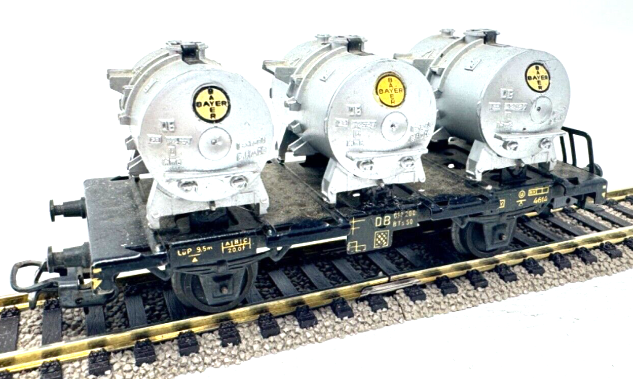 Märklin 4520 Behältertragwagen "Bayer" - H0 HO 1:87 in OVP