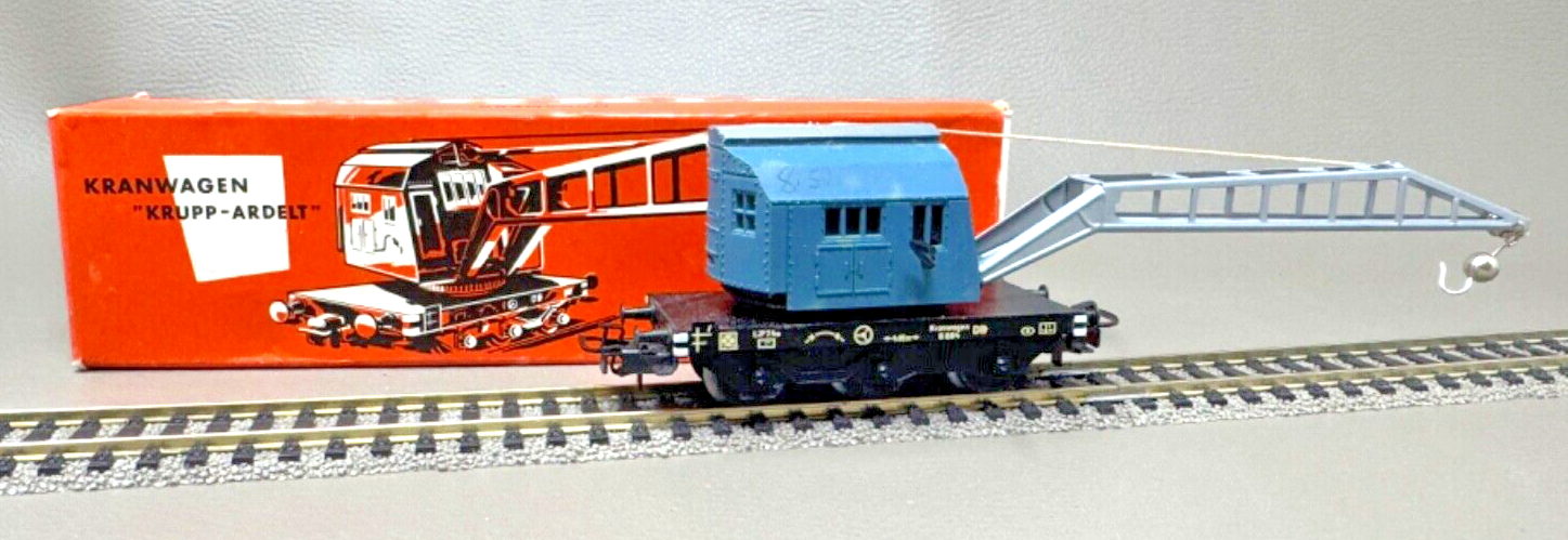 Märklin 4611 Kranwagen "Krupp-Ardelt" DB - Schrift erhaben - AC - H0 HO 1:87