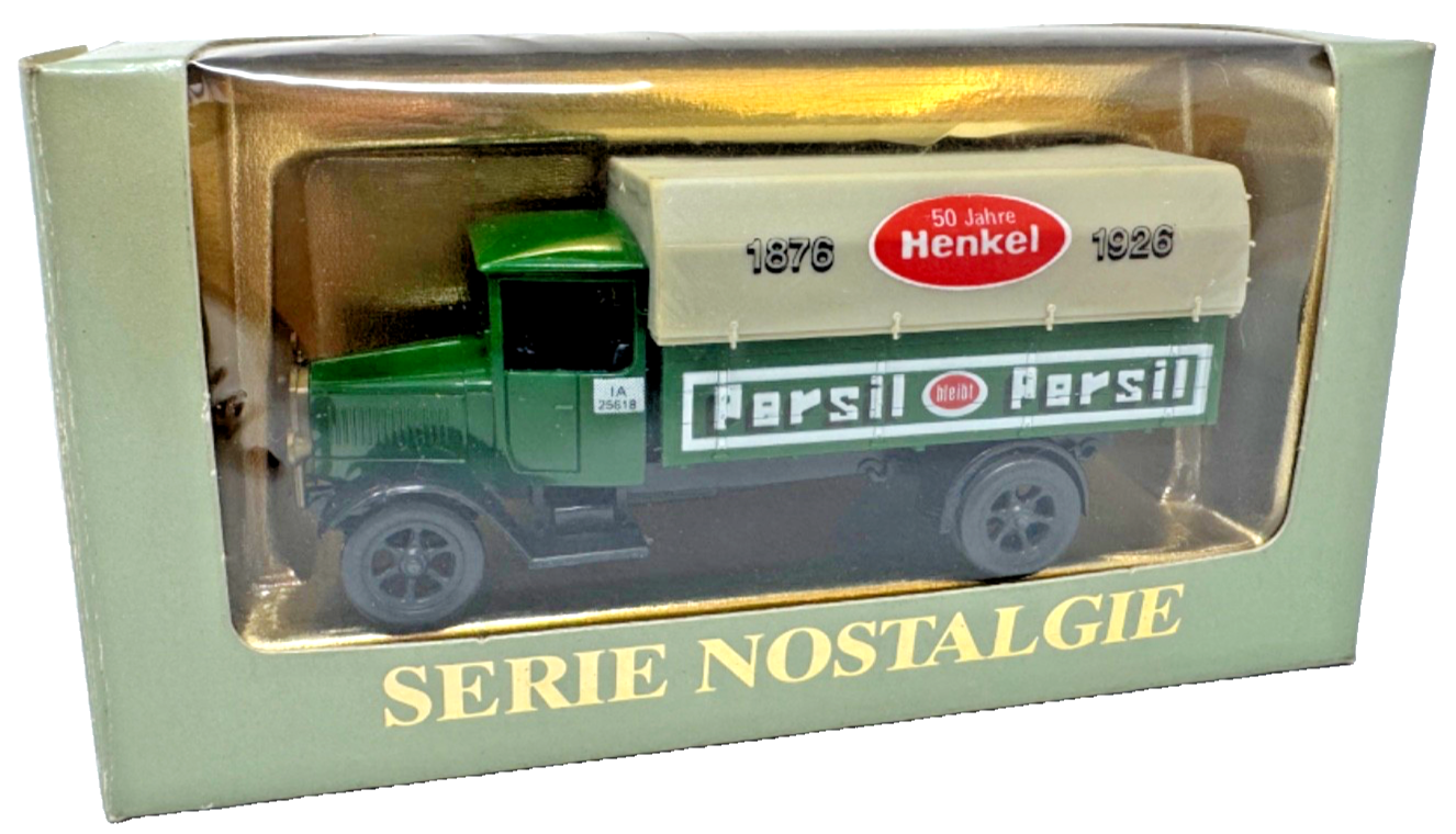 RMM Roskopf Serie Nostalgie - 50 Jahre Henkel - Persil - 1876-1926 - HO H0 1:87