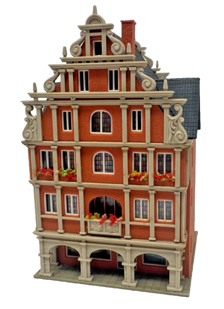 Vollmer N 19521 Gebäude Altstadthaus Fachwerkhaus mit Ladenzeile 1:160