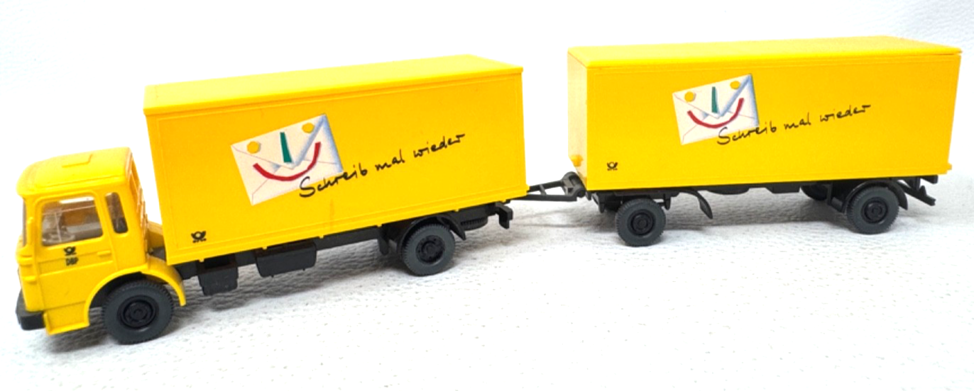 Wiking 1:87 H0 55126 MAN Post LKW Schreib mal wieder  HO H0 1:87