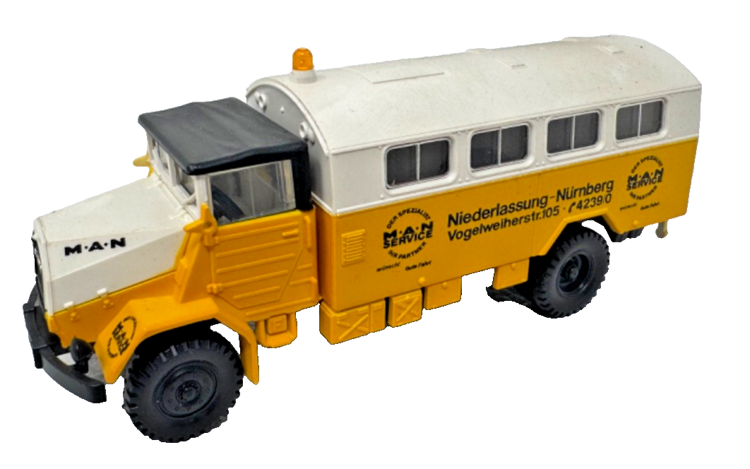 Roco 1410 H0 MAN Service Truck - 1:87 H0 HO