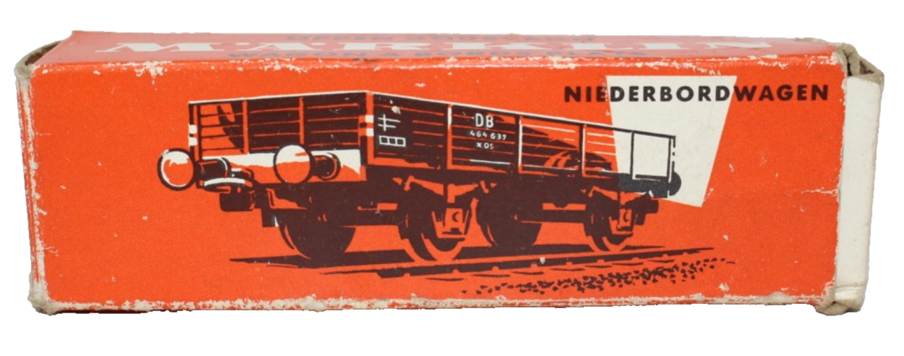 Märklin H0 4503 Güterwagen Niederbordwagen mit OVP - H0 HO 1:87