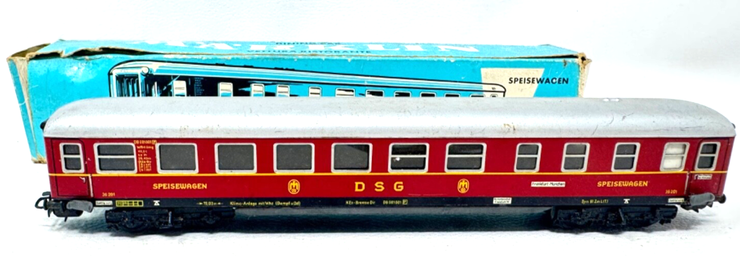 Märklin 4024 Speisewagen DSG - 001001  WR4üm - DB - AC - H0 HO 1:87 mit OVP
