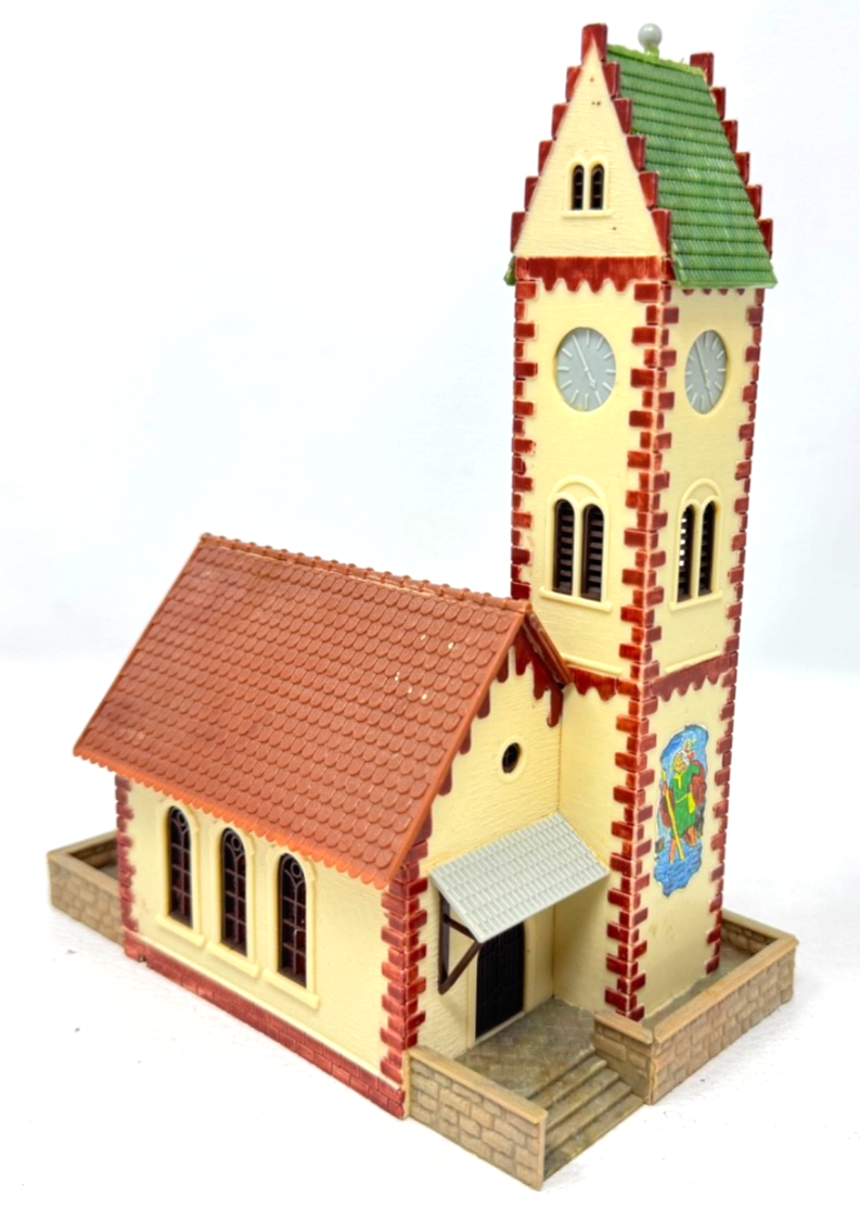 Faller B-238 H0 Kirche mit Kirchmauer ca. 8,7 x 14,3 x 18 cm H0 HO 1:87