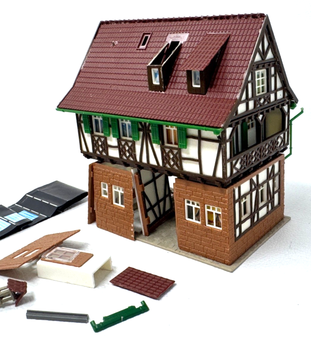 Vollmer 43734 H0 Gerberhaus ca. 11 x 8,5 x 12,3 cm H0 HO 1:87 für Bastler