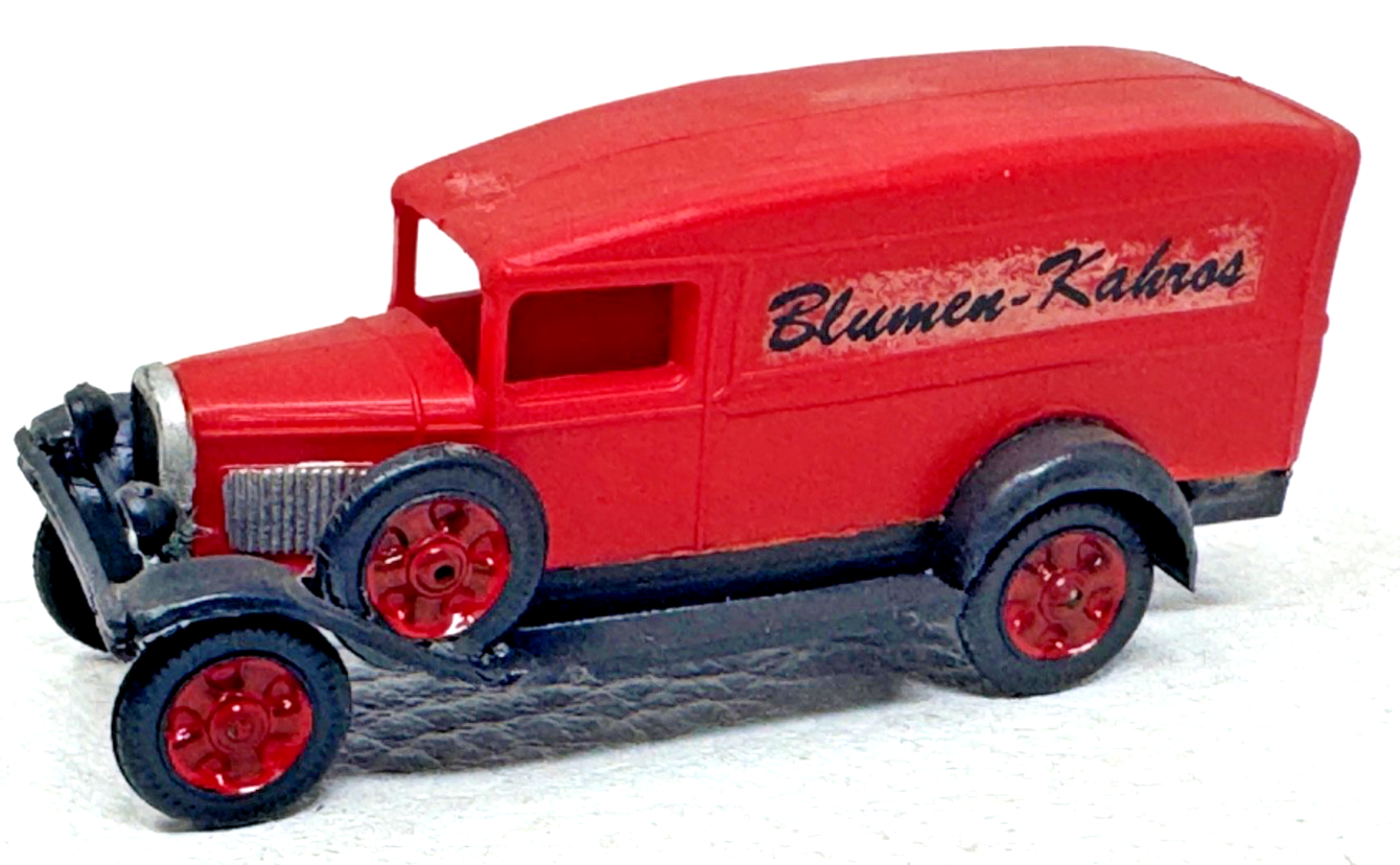 H0 Ford Lieferfahrzeug "Blumen Kahros" Bausatz - fertig gebaut - 1:87 H0 HO