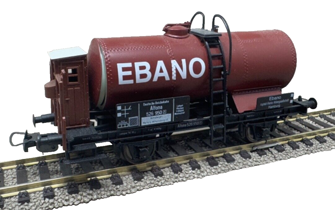 Sachsenmodelle DC Kesselwagen 526 950 DR " Ebano " - HO H0 1:87