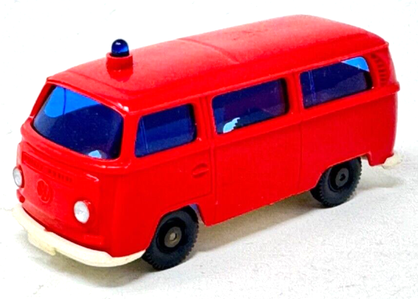 Wiking VW T2 Feuerwehr Bus rot 603 - Wiking Germany - 1:87 H0 HO