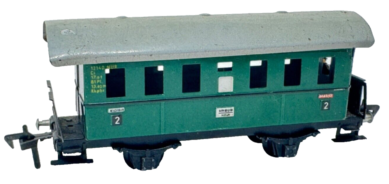 Fleischmann H0 12140 Nür Personenwagen 2. Klasse  U.S.-ZONE - 1:87 HO H0 - Blech