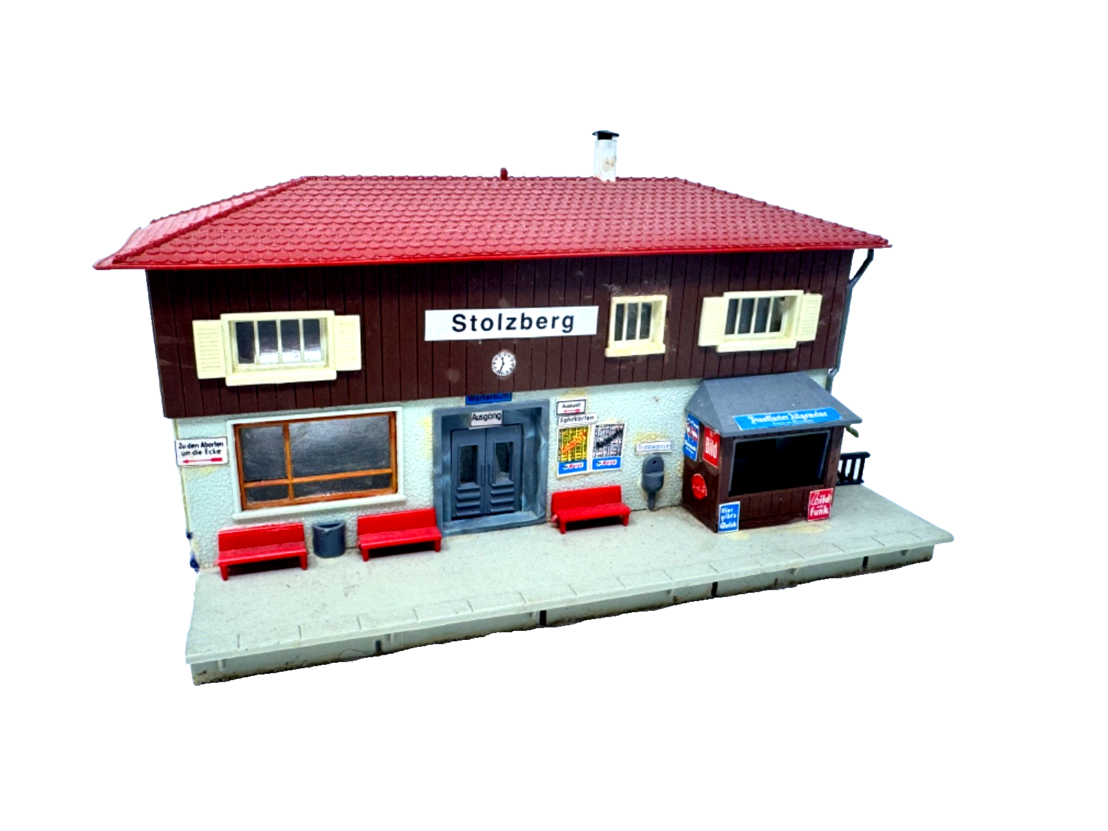 Faller H0 B-96 Bahnhof Holzhausen 19,5 x 12 x 11 cm H0 HO 1:87