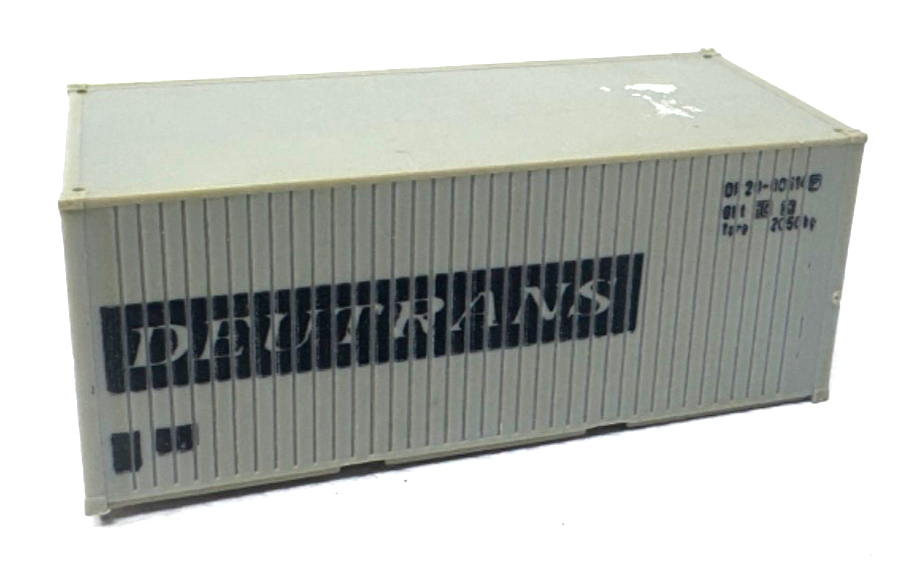 ESPEWE Container 20ft DEUTRANS DDR - HO H0 1:87 ESPEWE Container 20ft DEUTRANS DDR - HO H0 1:87