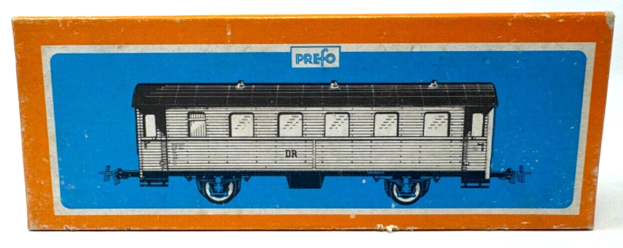 Prefo Leerkarton H0 Personenwagen Bi 33 DR - 5452512/5/09 ohne Inhalt