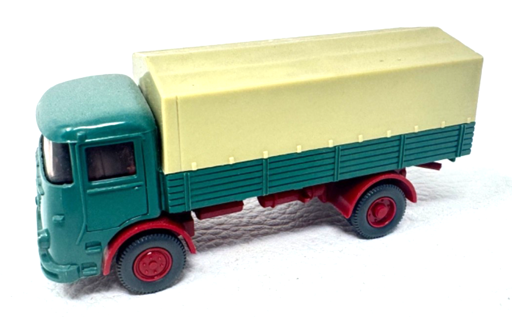 Wiking H0 LKW Pritsche Büssing LU7 mit Plane Modellauto H0 HO 1:87