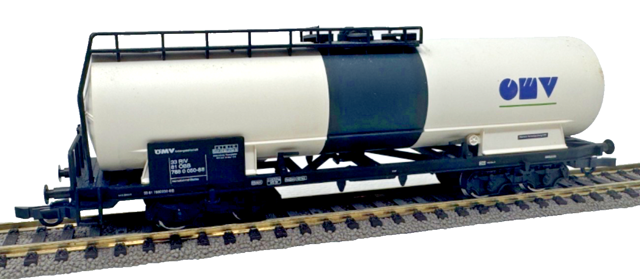 Liliput L222504 H0 4-achsiger Tankwagen ÖMV ÖBB -780 0 050-8 HO H0 1:87 mit OVP