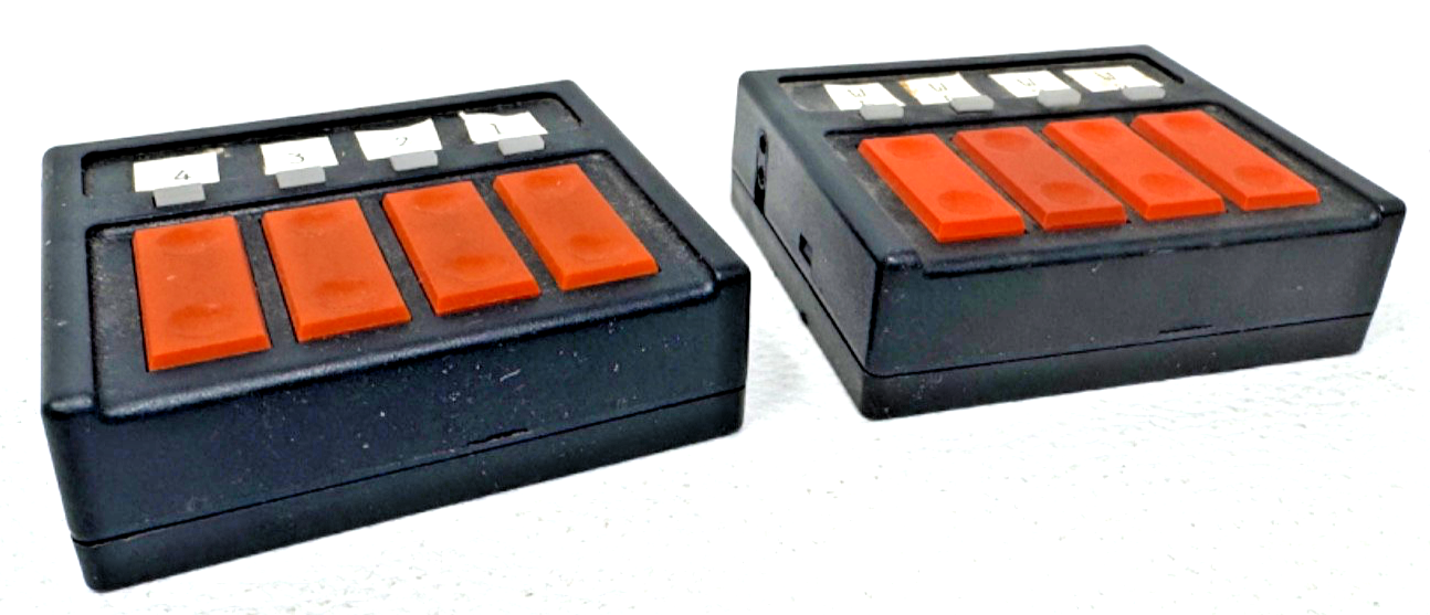 2 Stück Roco H0 10526 Technik Stellpult Wechseltaster H0 / N