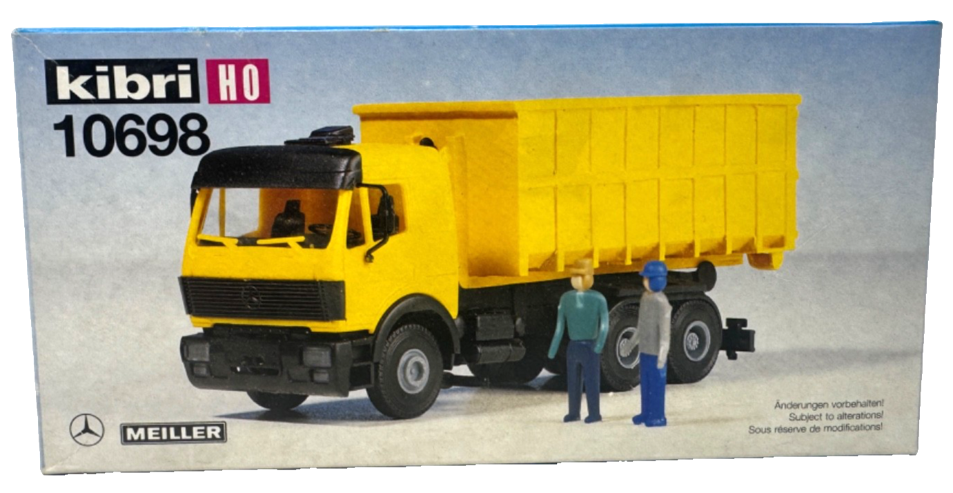 Kibri 10698 Meiller Abrollkipper Typ RK 13.55 inkl. Großraumbehälter H0 HO 1:87