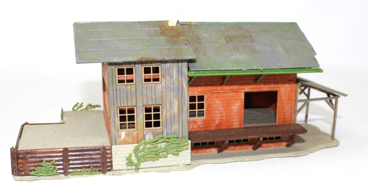 Faller H0 154/ZB Güterbahnhof Güterschuppen ca. 20,8 x 9 x 9 cm H0 H0 1:87