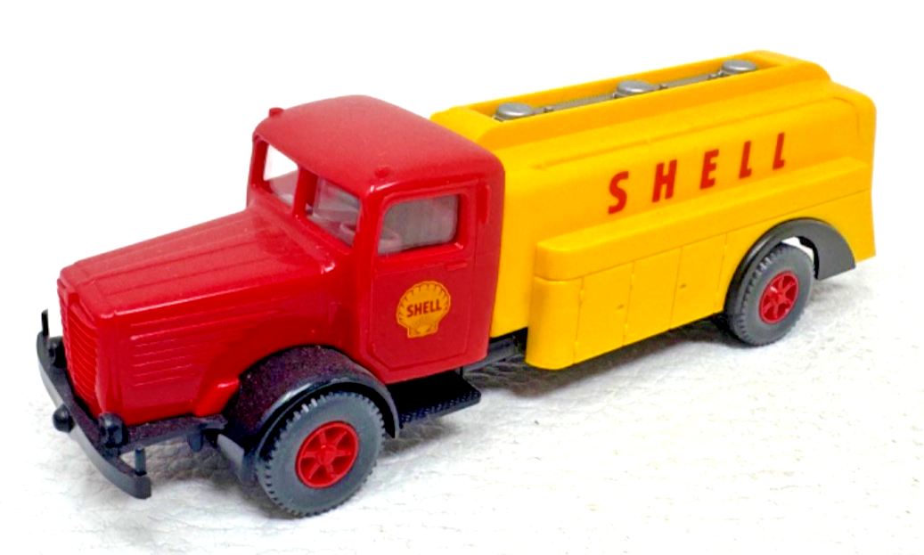 Wiking H0 Büssing 8000 Tanklastwagen Shell - 1:87 H0 HO