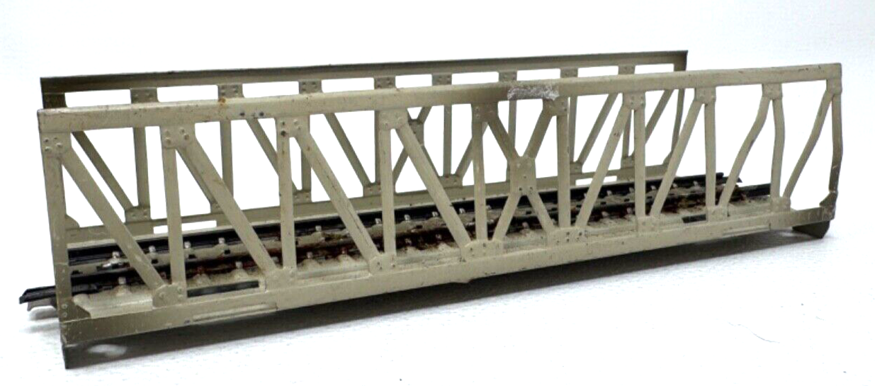 Märklin 7162 Gitterbrücke Metall Punktkontakte - ca. 18,5 cm lang - HO H0 1:87