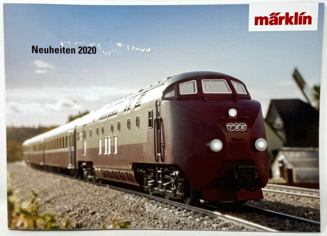 Märklin Katalog 2020 D - Neuheiten - 166 bebilderte Seiten - Deutsch