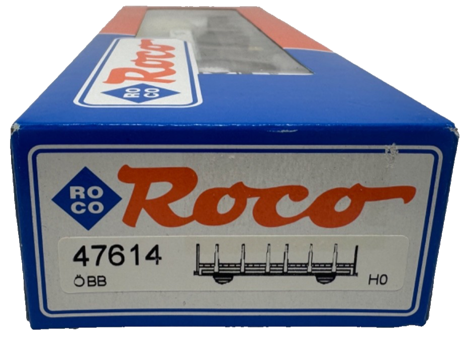 47614 Roco H0 47614 - Rungenwagen mit Zirkuswagen und Ladung - ÖBB - H0 HO 1: ...