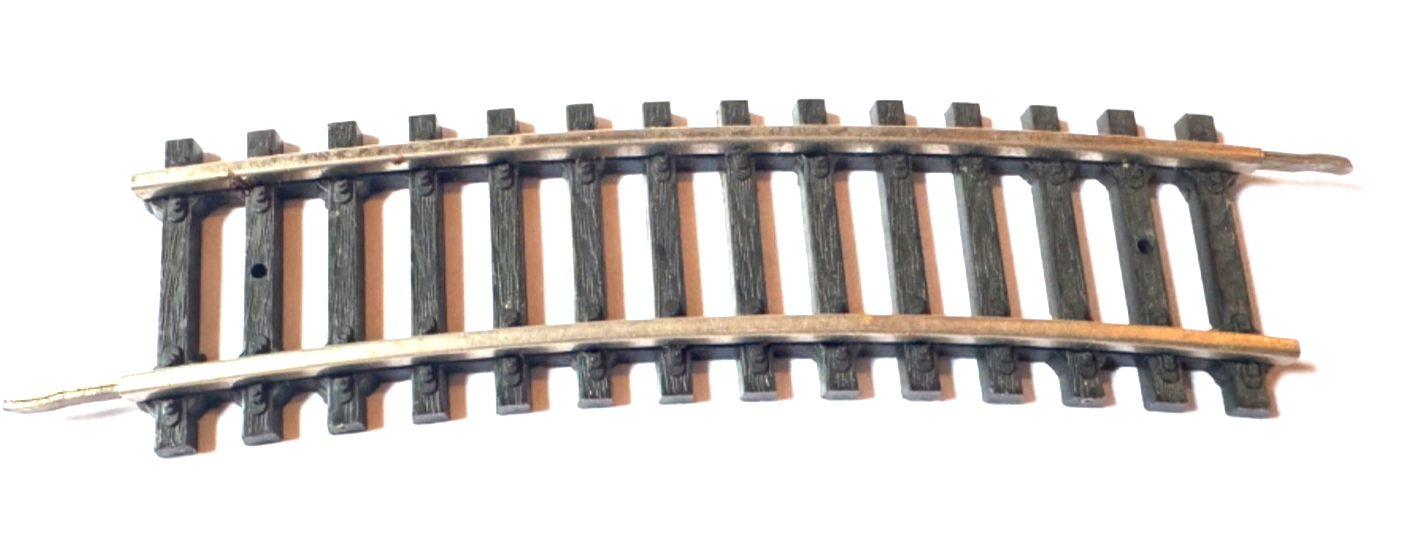 5 Stück Piko 5/6814 gebogenes Gleis 2/3 760 R = 380 mm 22,5° Hohlprofil - HO H0