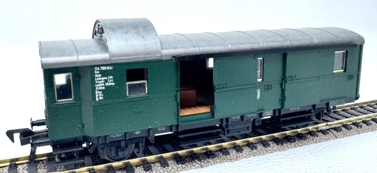 Fleischmann 5060 Gepäckwagen DB - 114 788 Nür - HO H0 1:87 in OVP