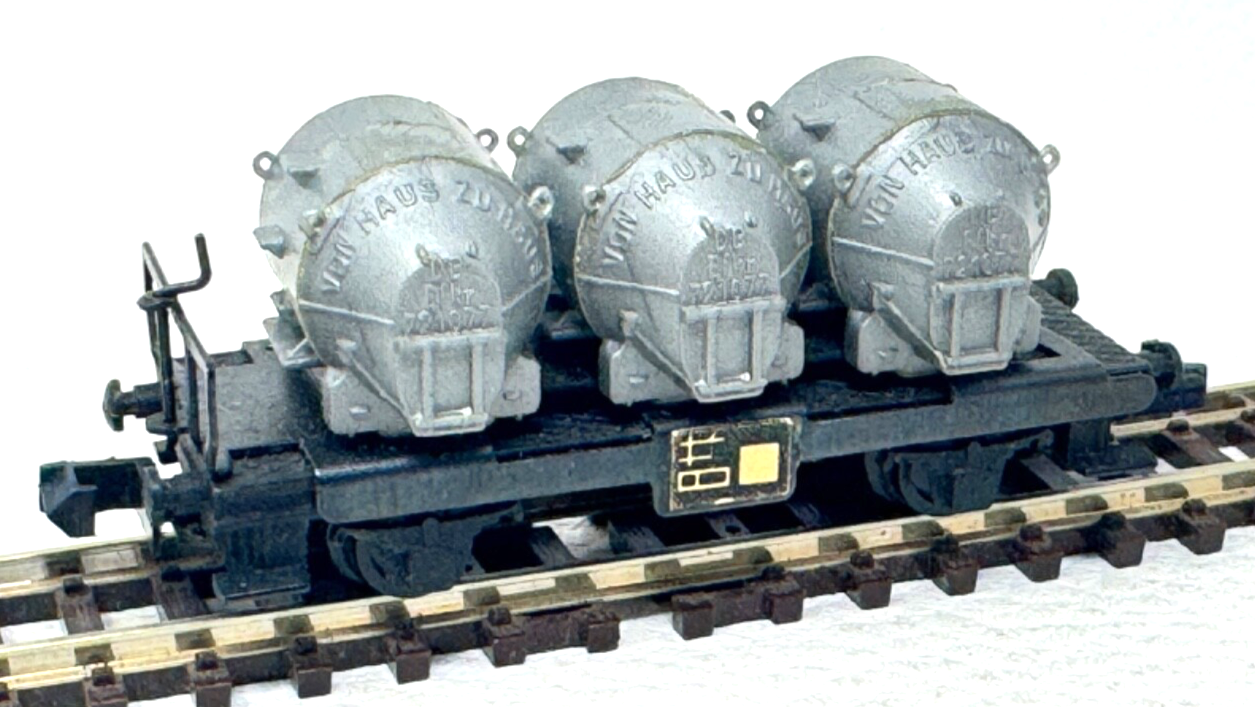Arnold rapido 0457 - Behältertragwagen "von Haus zu Haus"  Spur N - 1:160