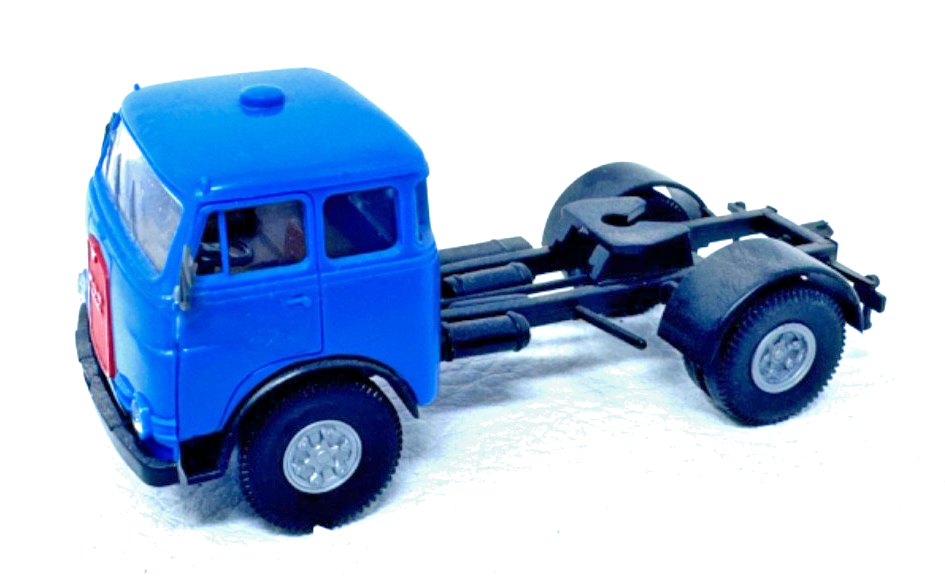 Brekina H0 MAN 10.212 Pausbacke Solozugmaschine blau H0 HO 1:87