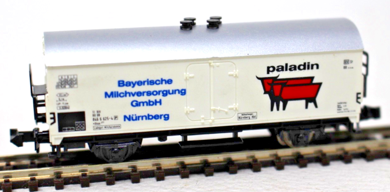 Minitrix N 51 3256 51 Kühlwagen "paladin" 846 6 625-4 DB - N  1:160