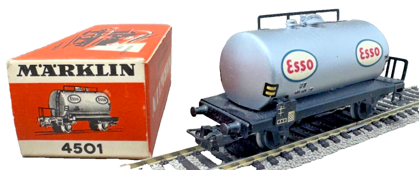 Märklin 4501 Kesselwagen "ESSO" 599 304 DB - AC - H0 HO 1:87