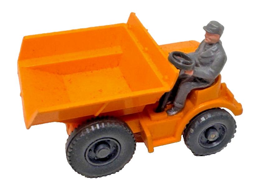 Wiking H0 Autoschütter 65 S inkl. Fahrer - orange - H0 HO 1:87