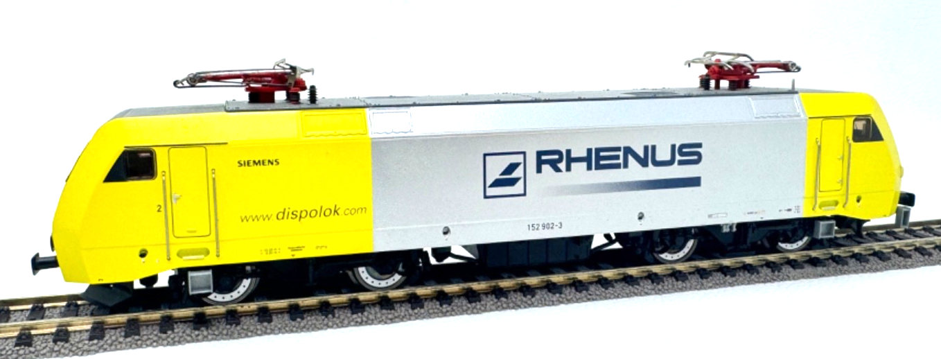 Trix 22737 H0 E-Lok dispolok "Rhenus" - BR 152  902-3 - 1:87 HO H0 OVP