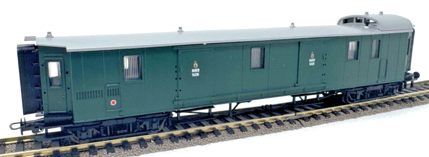 Liliput H0 849 01 Packwagen der Bad. Länderbahn - NEM - 14536 - DC - 1:87 HO H0