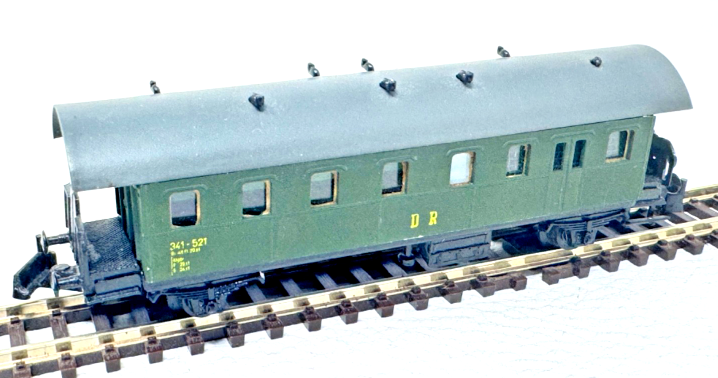 Herbert Stein 5730/473/2 N Personenwagen mit Postabteil - 341-521 - N - 1:160