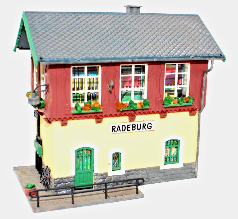 Vero Mamos H0 3/33-1 Gebäude Stellwerk Blockstellwerk - DDR Rarität H0 HO 1:87