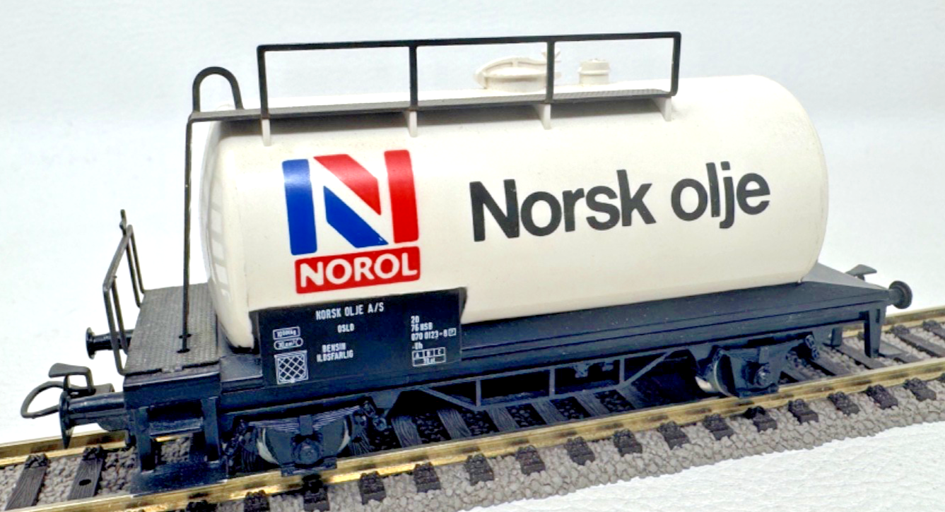 Märklin H0 4560 Kesselwagen Norsk olje 070 0123-8 NSB - HO H0 1:87 in OVP