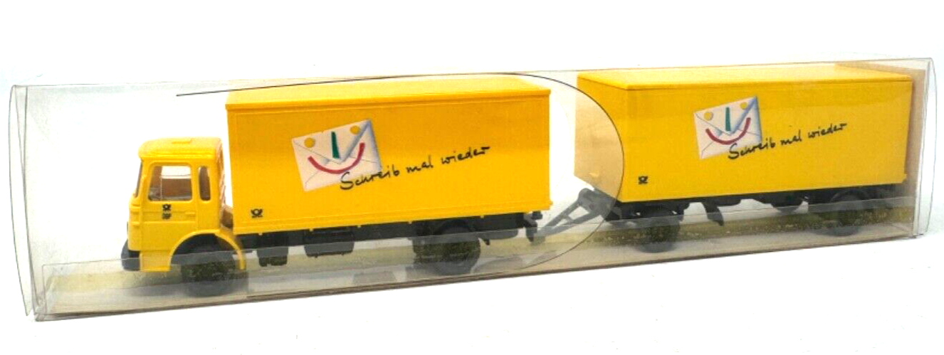 Wiking 55126 Post Koffer Lastzug MAN - HO H0 1:87