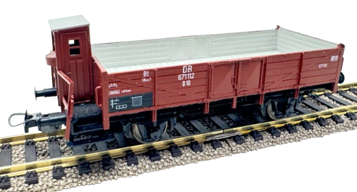 Sachsenmodelle H0 16001 offener Güterwagen - DR - 671 112 - HO H0 1:87