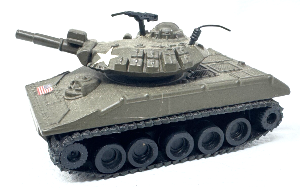 M551 Sheridan No. 3111 - Made in Hong Kong - Metall - grün - Diecast H0 HO 1:87 M551 Sheridan No. 3111 - Made in Hong Kong - Metall - grün - Diecast H0 HO 1:87