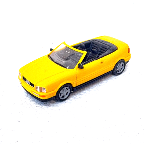 Rietze Modellauto Audi Cabrio - gelb - 1:87 H0 HO Rietze Modellauto Audi Cabrio - gelb - 1:87 H0 HO