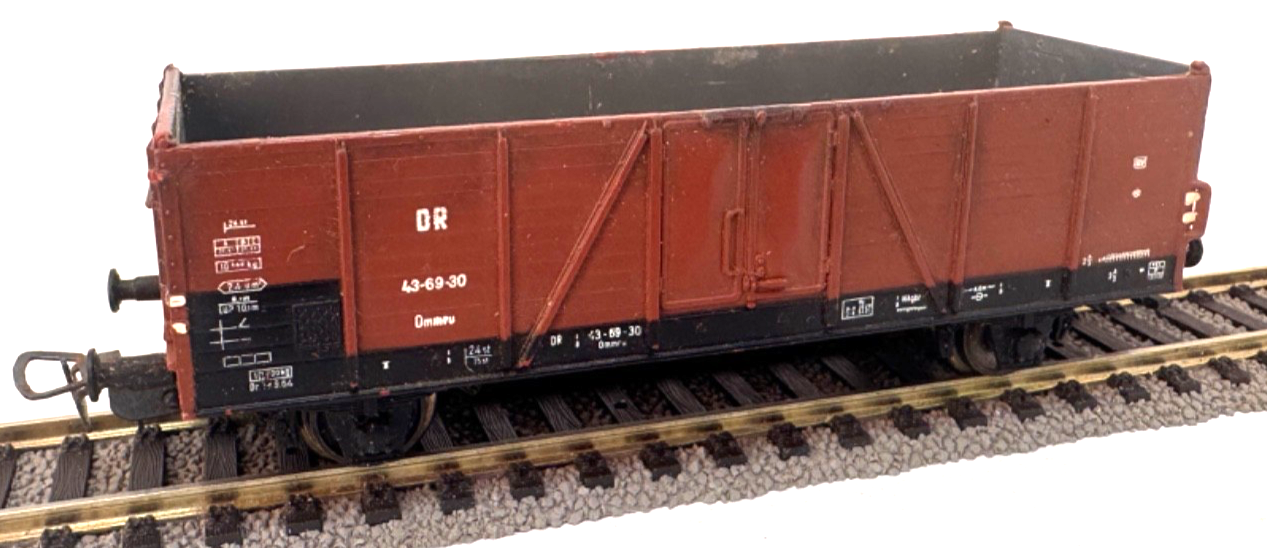 Piko H0 offener Güterwagen Hochbordwagen 43-69-30 DR - 1:87 H0 HO