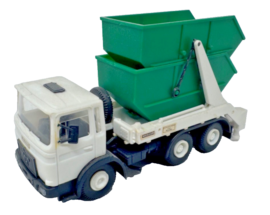 Kibri 10276 Absetzkipper Miller mit 2 Mulden - MAN 26.281 - H0 HO 1:87