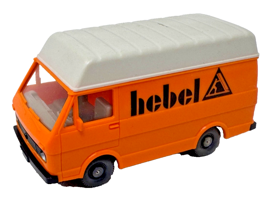 Wiking H0 VW LT Werbemodell "hebel" mit Hochdach - H0 HO 1:87