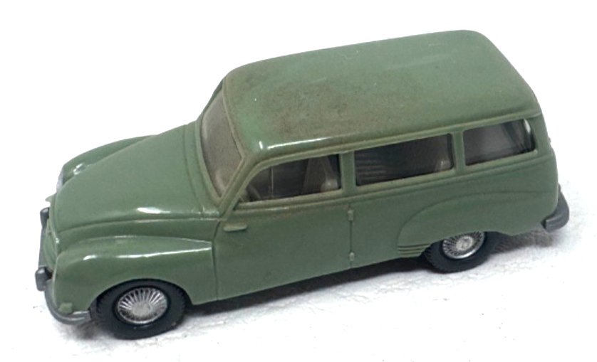 Wiking H0 DKW Auto Union 1000 Universal grün - Germany - H0 HO 1:87