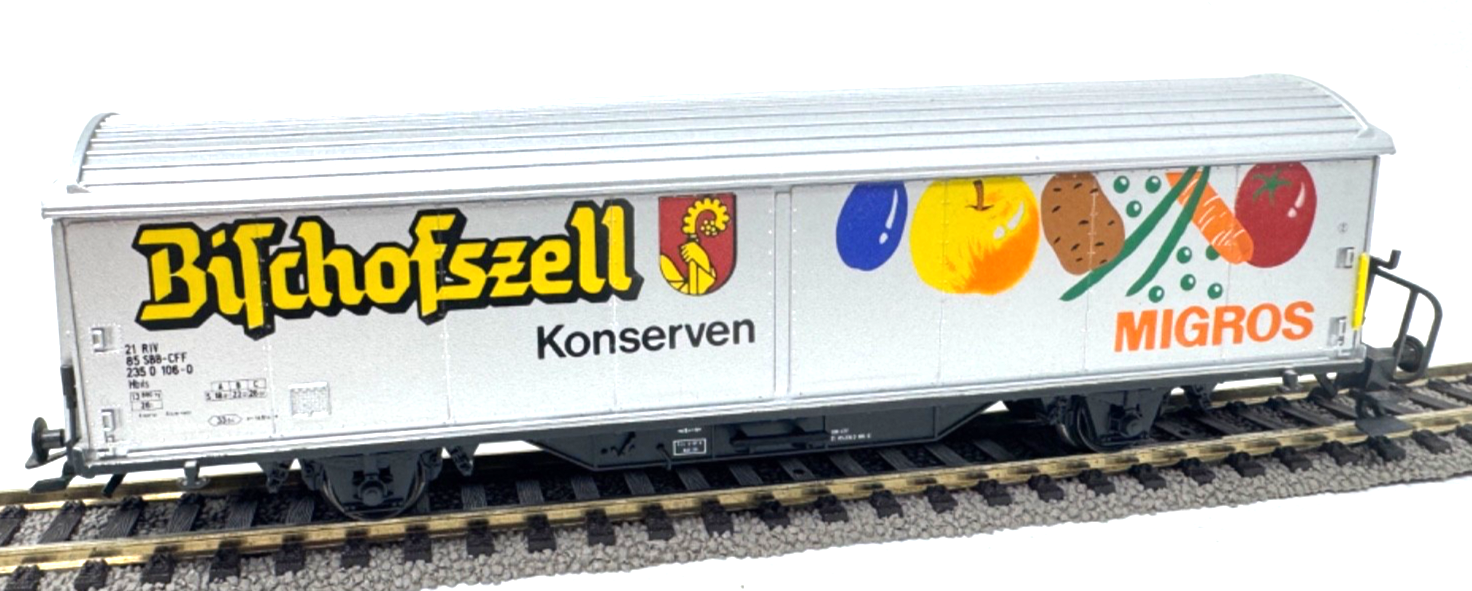 Märklin H0 4785 4-teiliges Schiebewandwagen Set MIGROS Hbis der SBB - H0 HO 1:87