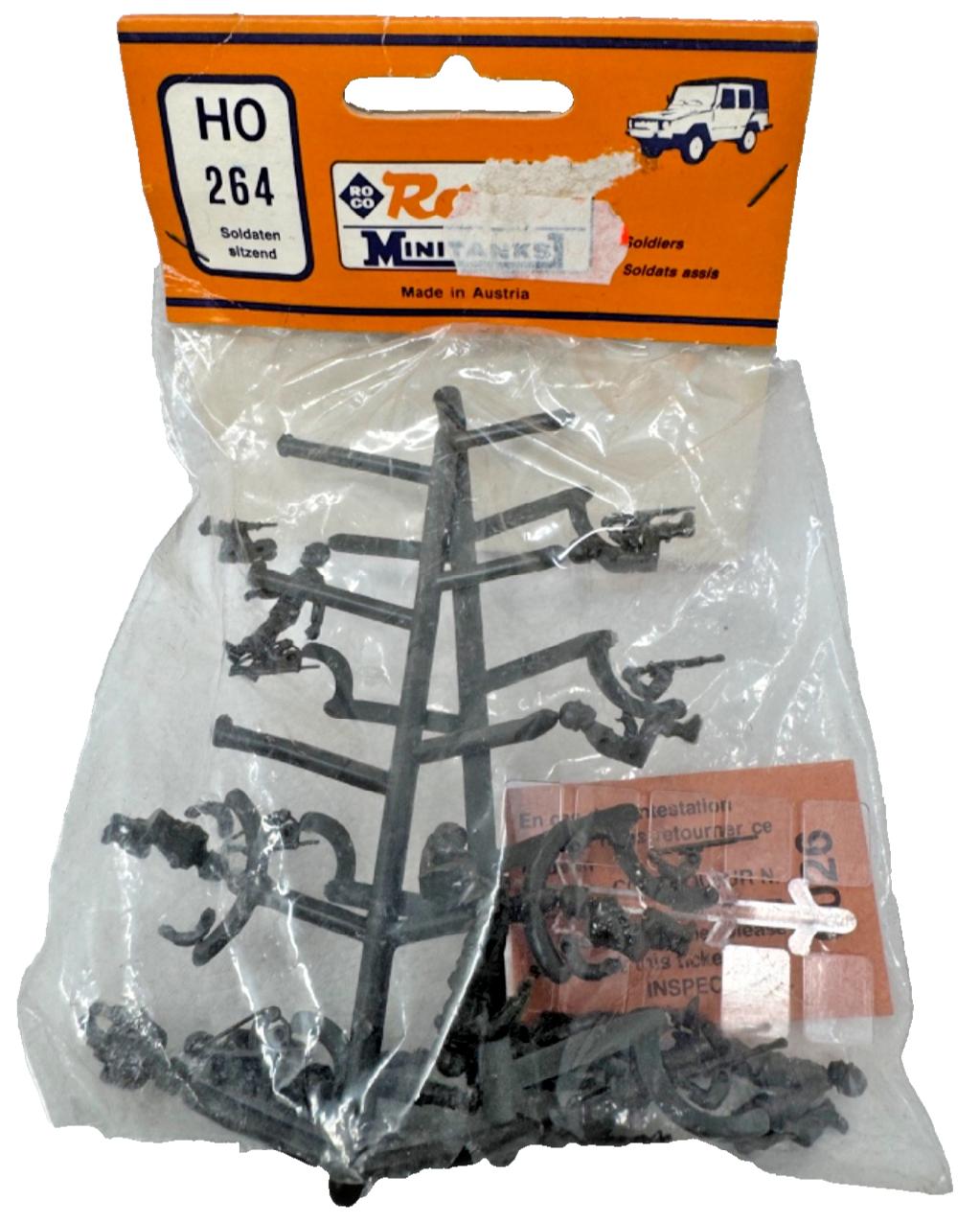 Roco H0 264 Minitanks Soldaten sitzend + stehend - US / BW / Nato H0 HO 1:87 OVP