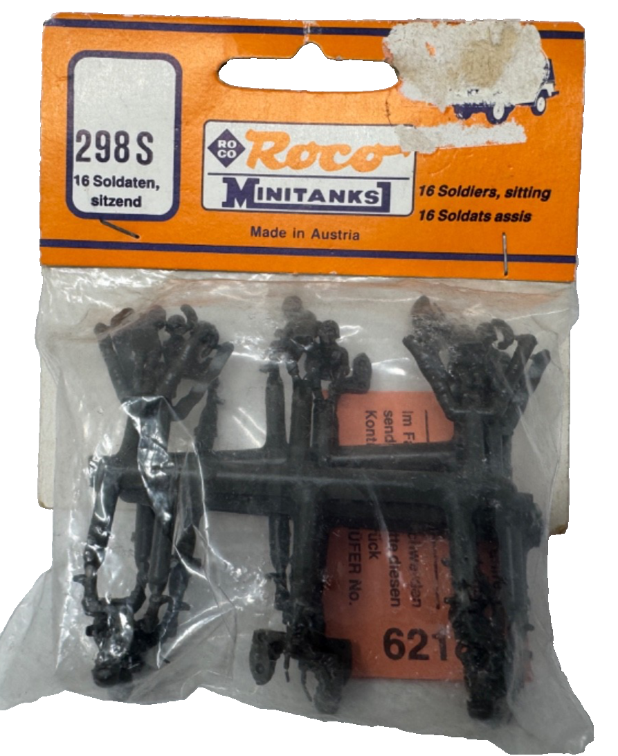 Roco H0 298 S Minitanks 16 Soldaten sitzend US / BW / Nato H0 HO 1:87 in OVP