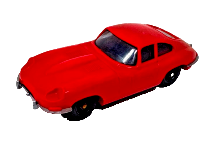 Wiking H0 2n Jaguar E-Type rot - H0 HO 1:87
